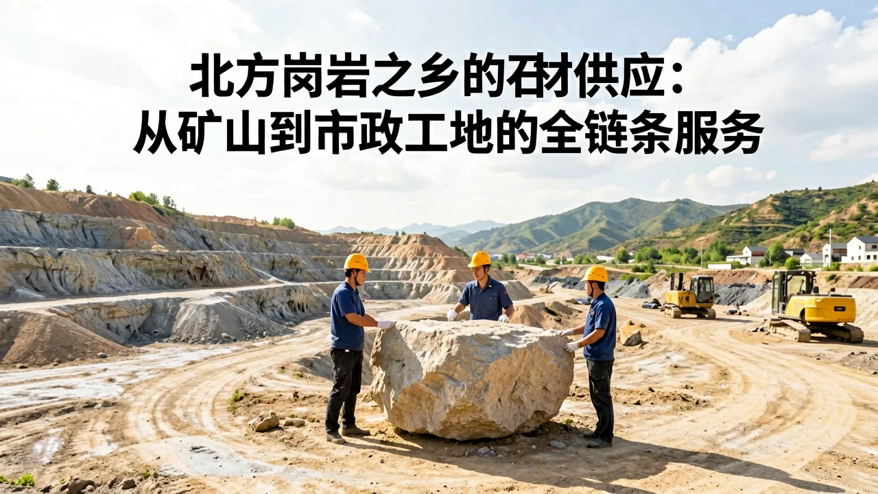 北方岗岩之乡的石材供应:从矿山到市政工地的全链条服务